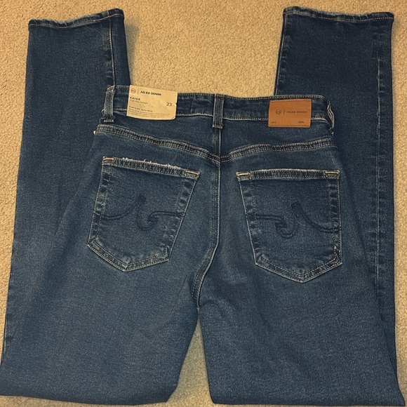 NWT Ag Ed Saige Jeans high rise Straight 23 - Picture 6 of 8